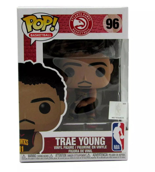 Trae Young Atlanta Hawks #96 Funko Pop! NBA Basketball Rookie Figurine