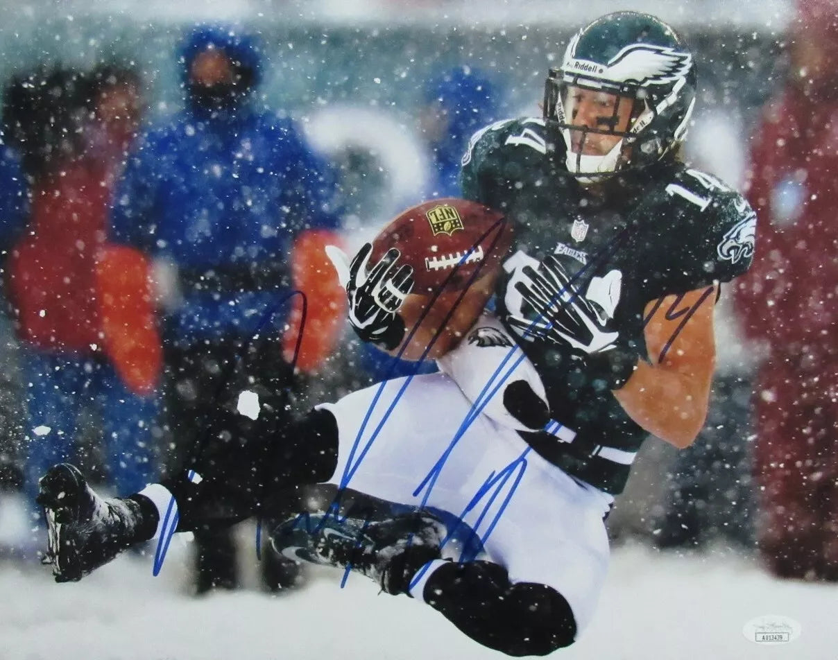 Riley Cooper Signed/Autographed 11x14 Photo Philadelphia Eagles JSA