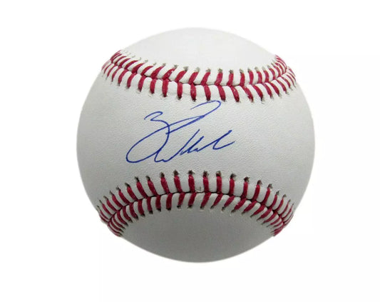 Zach Wheeler Philadelphia Phillies Signed/Auto OML Baseball PSA COA