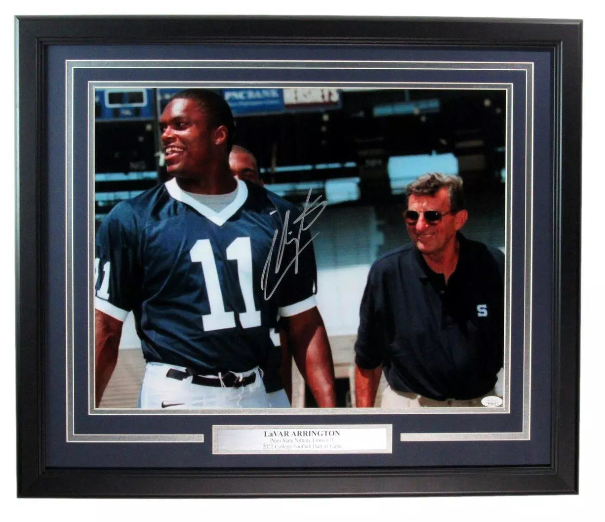 LaVar Arrington Signed/Autographed 16x20 Photo Penn State Framed JSA