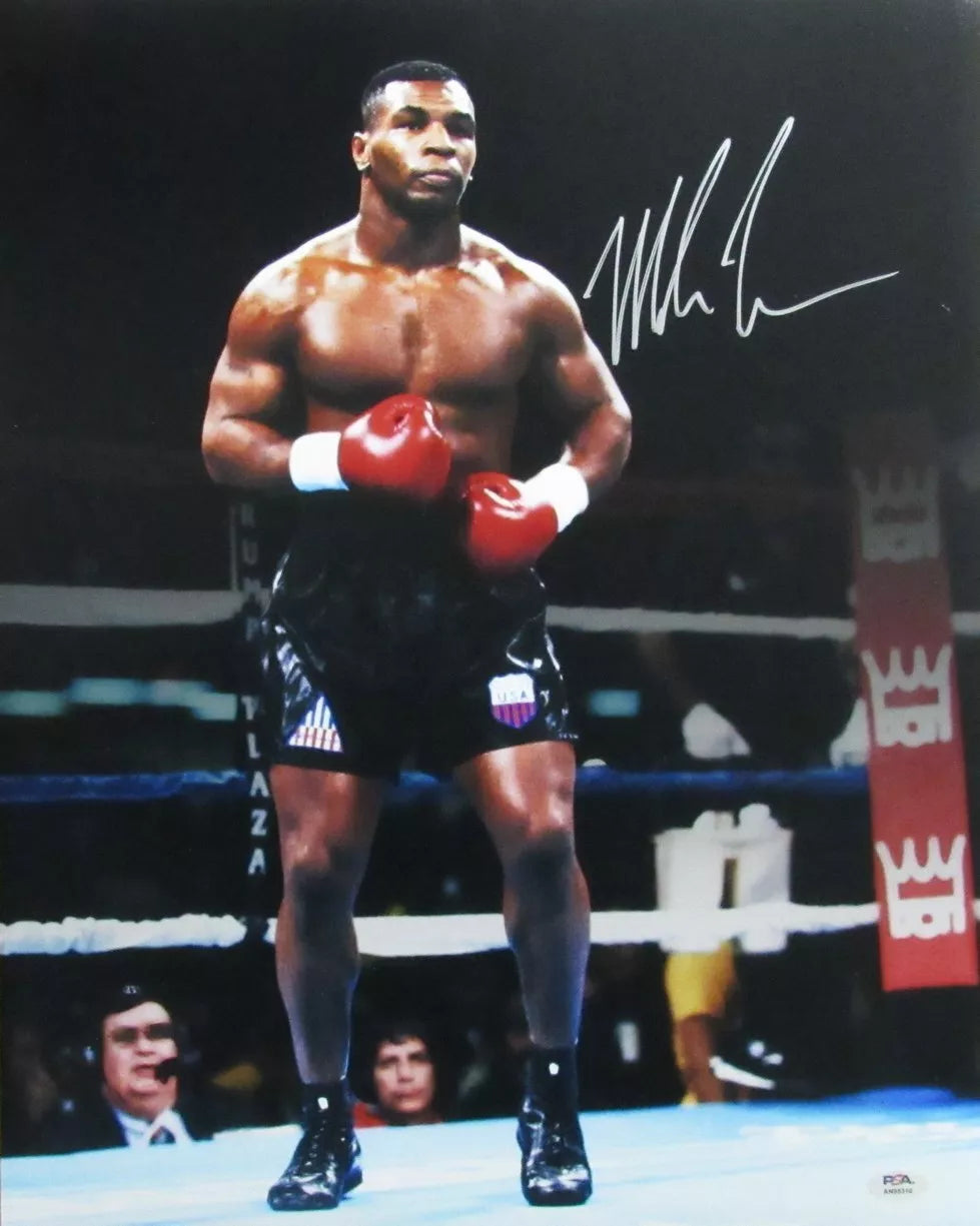 Mike Tyson Signed/Autographed 16x20 Photo PSA/DNA