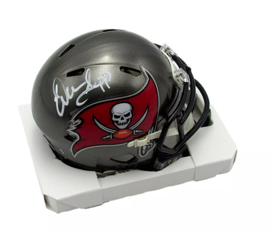 Warren Sapp HOF Autographed Speed Mini Football Helmet Buccaneers PROVA