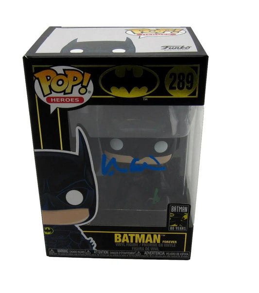 Val Kilmer Batman Autographed/Signed #289 Funko Pop JSA