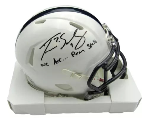 Trace McSorley Signed/Inscribed Penn State PSU Speed Mini Helmet JSA COA