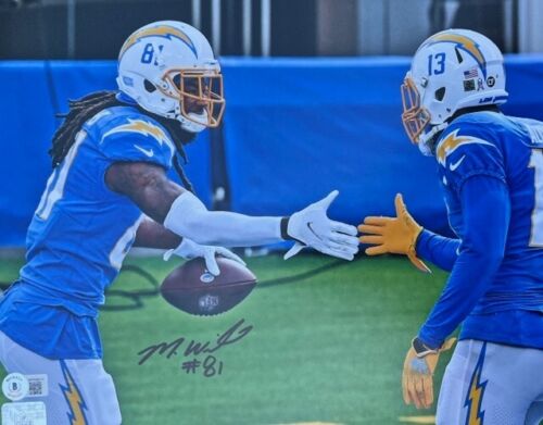 Los Angeles Chargers Mike Williams Signed 16x20 with Beckett COA