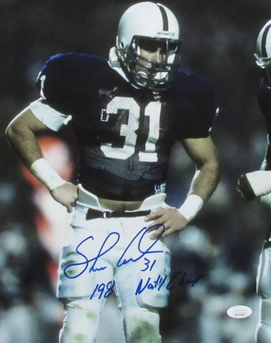 Shane Conlan Signed/Inscribed 11x14 Photo Penn State JSA